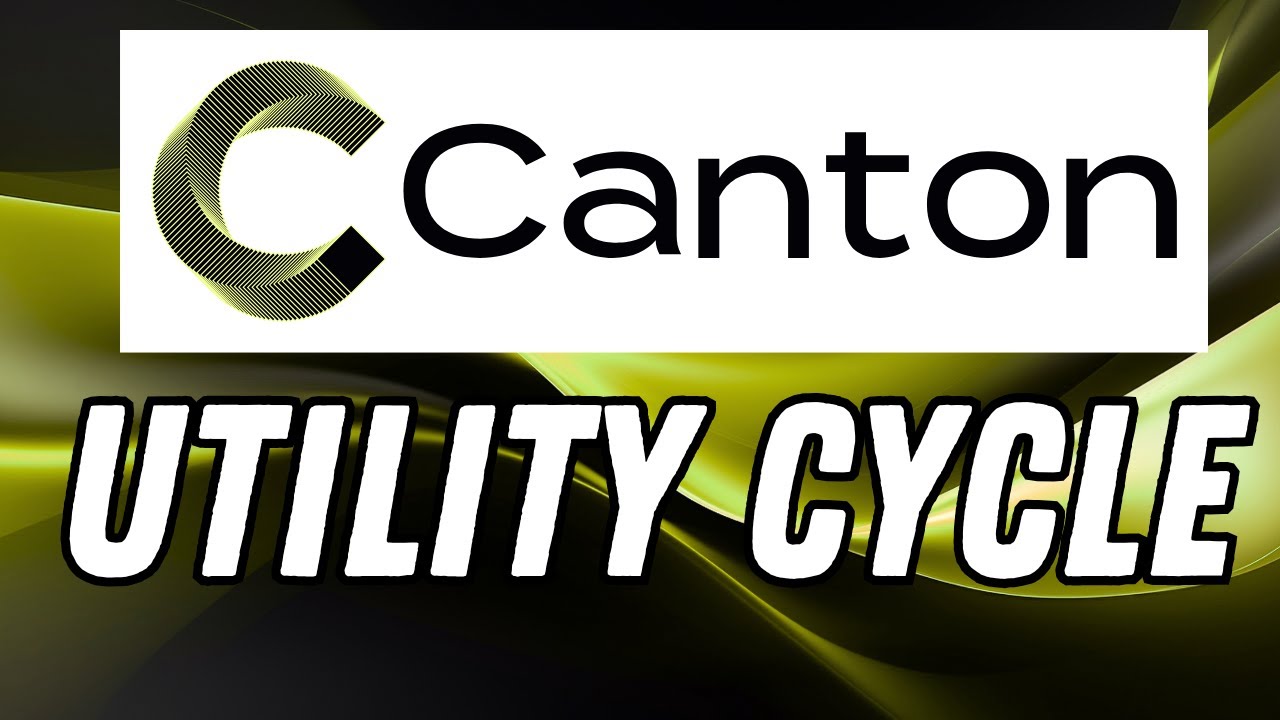 INCOMING Canton Network Don&rsquo;t Miss This Institutional Utility Shift