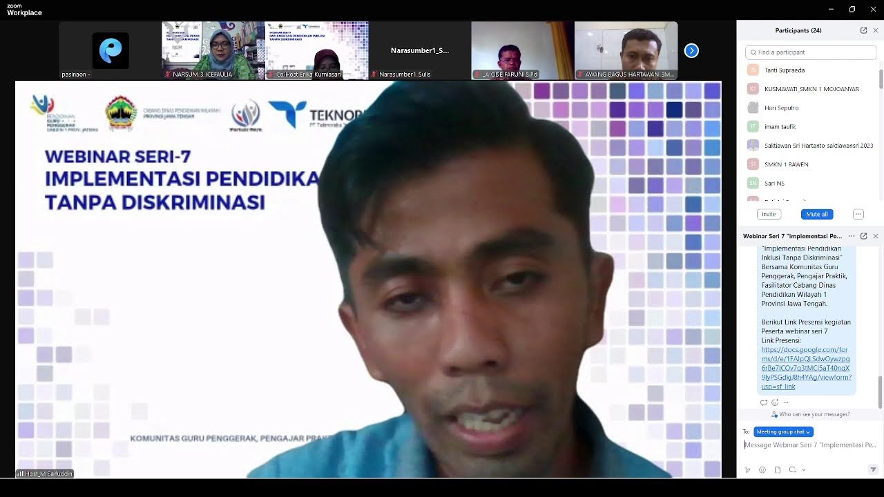 Webinar Seri 7 dengan tema 