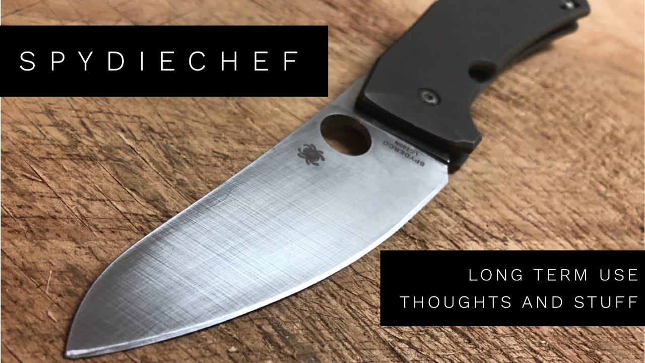 Spyderco Spydiechef   Long Term Use Review