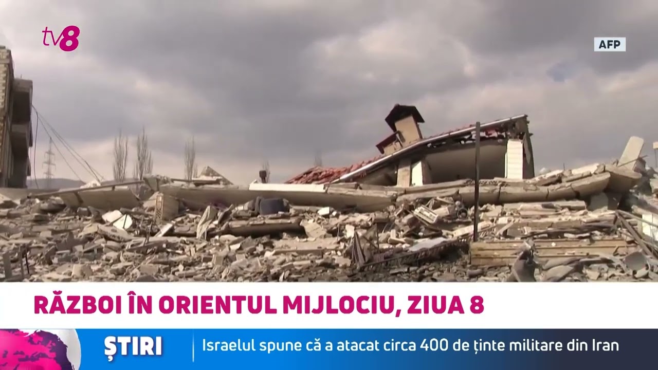 Israelul spune că a atacat circa 400 de ținte militare din Iran