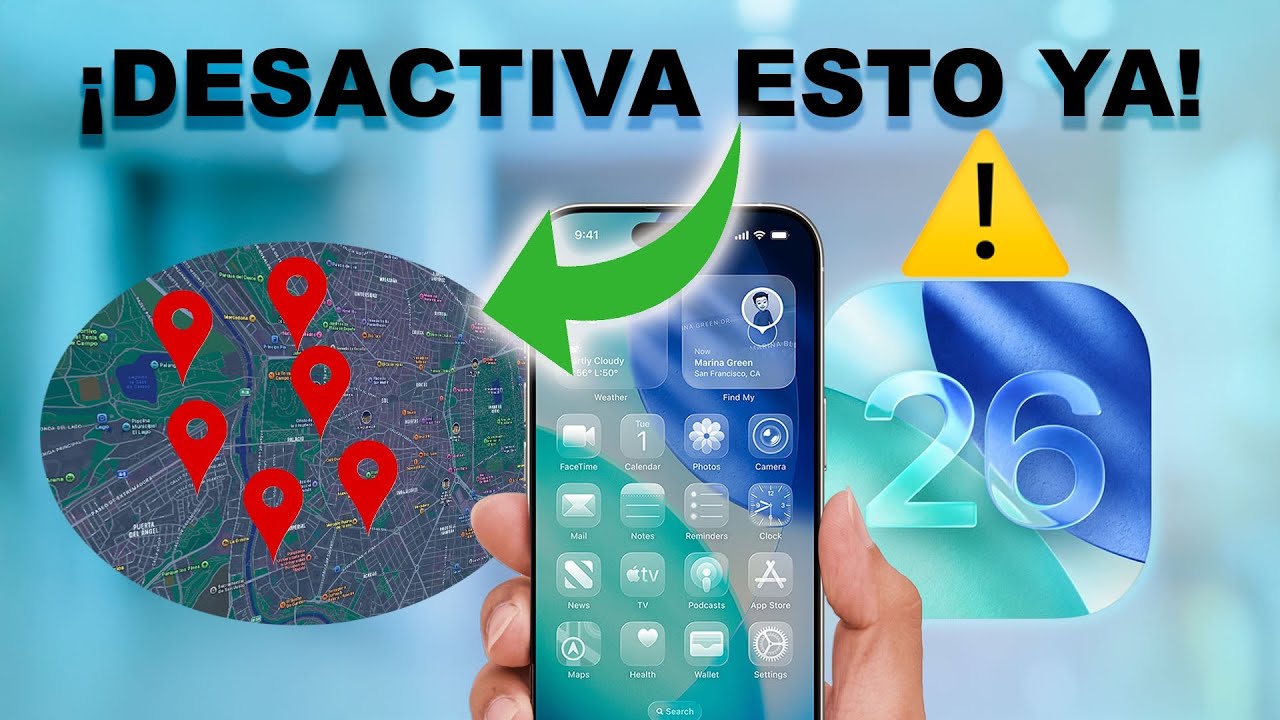 iOS 26 TE ESP&Iacute;A  📲 10 ajustes que debes desactivar YA en tu iPhone.