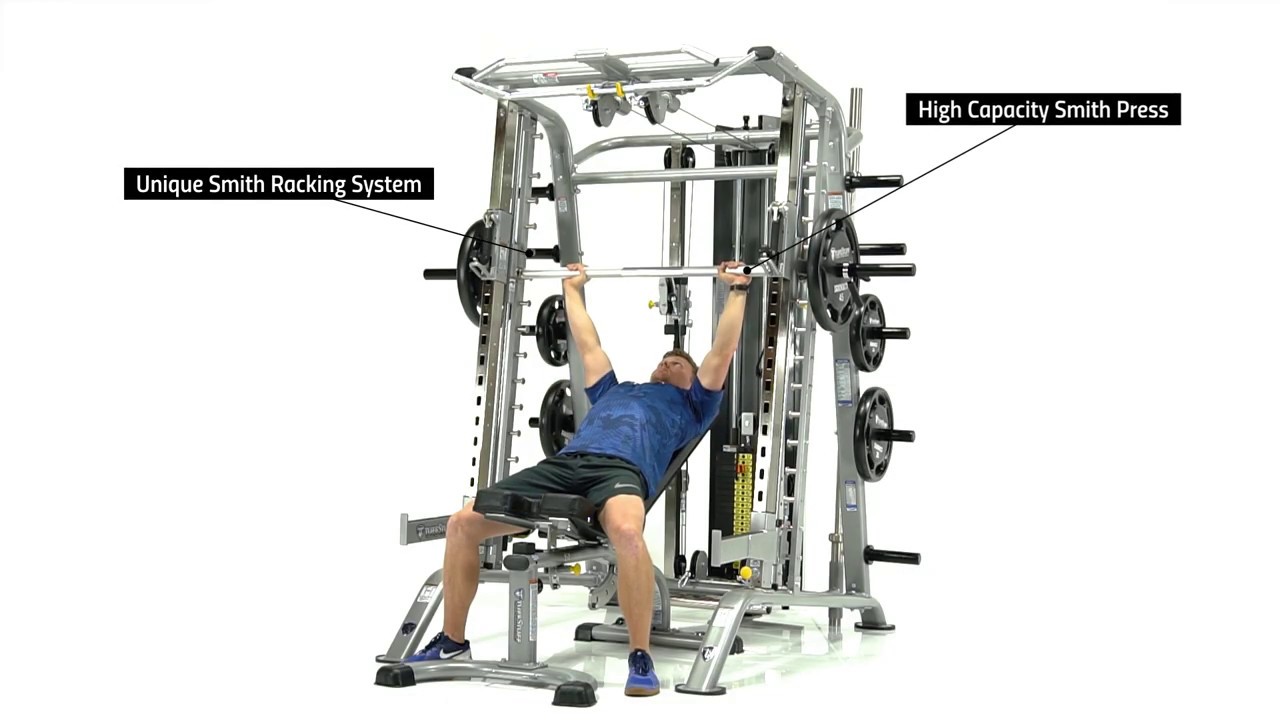 TuffStuff Evolution Smith Machine / Half Cage Ensemble (CSM-725WS)