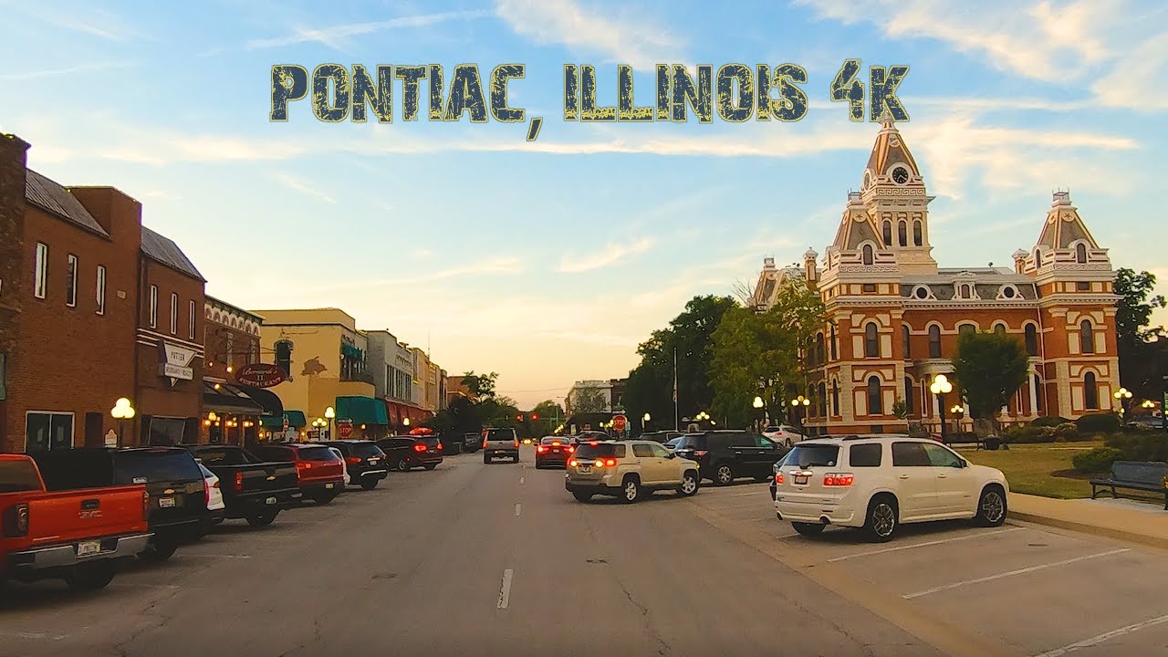 Chicago Sends Their Garbage Here. It's Also Along Route 66: Pontiac, Illinois 4K.