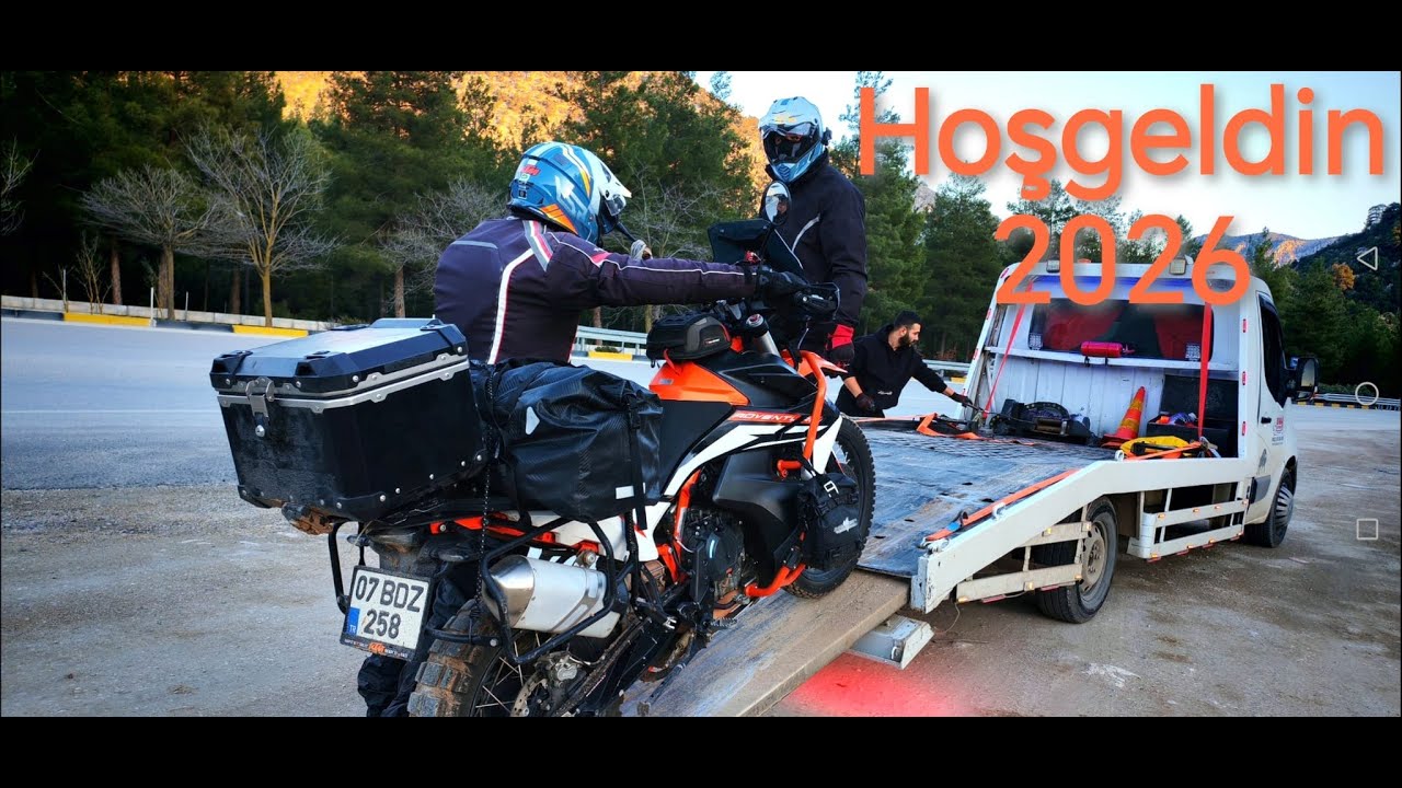 Yeni Yıl Kampı Dönüşü Kabus Gibi Bitti! KTM 890 Adventure R Yolda Kaldı | Bük Ormanları