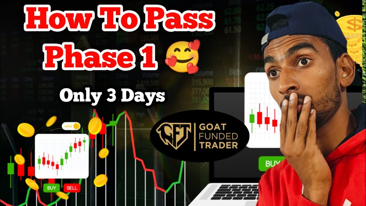 How To Pass Goat Funded Trader Account Phase 1 🥰 || Goat Funded Trader Prop Firm Phase 1 Complete 