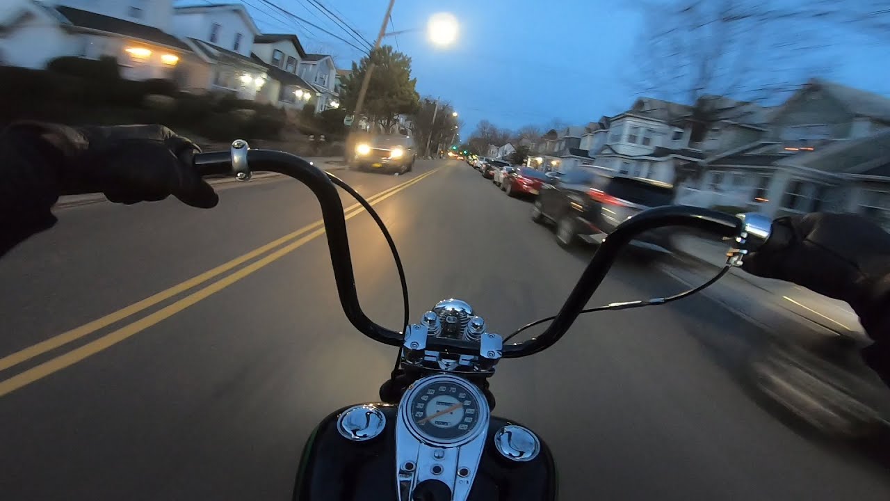 1973 Shovelhead Quick Ride to the Park