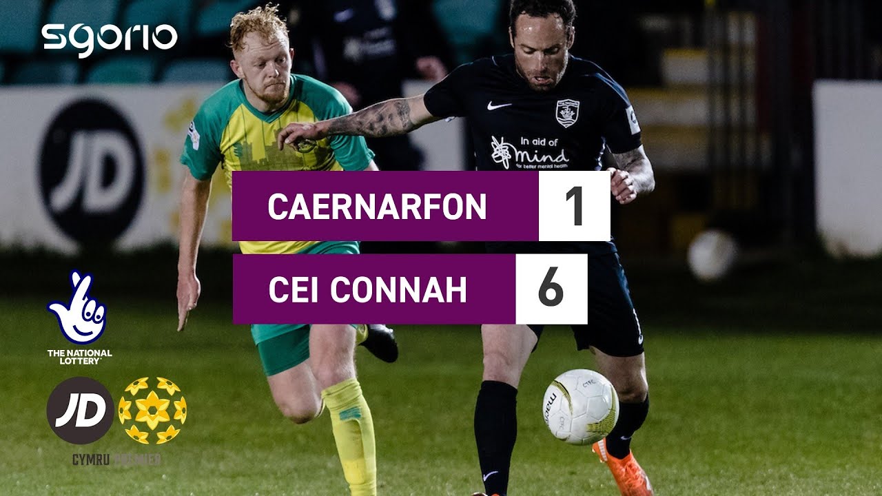 Caernarfon 1-6 Cei Connah | JD Cymru Premier