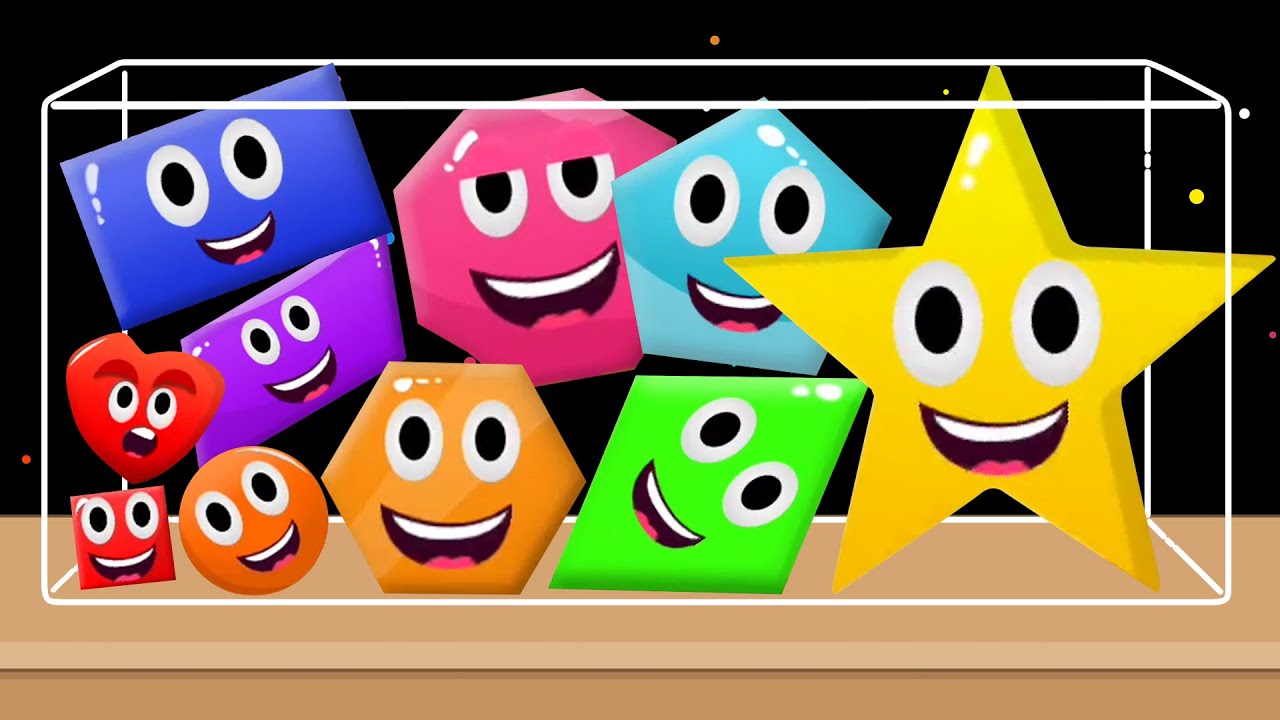SHAPES MERGE PUZZLE GAME - Shapes Dropping Game. Jelly 2048 Balls, Satisfying Mobile Suika Games