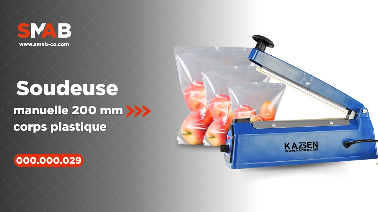 Soudeuse manuelle 200 mm corps plastique - SMAB