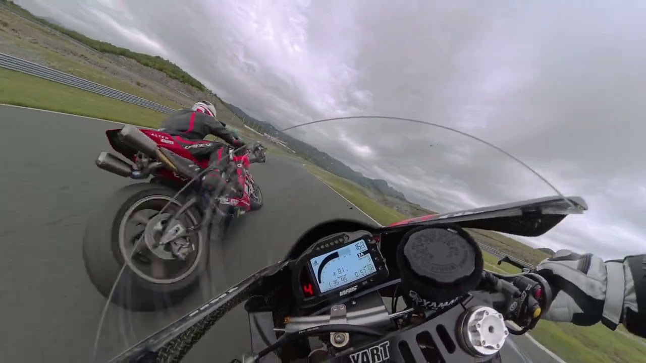 Automotodrom Grobnik - Rijeka - Yamaha R6 rj27 - Race - 600ccm vs. 1000ccm - Insta360 X4