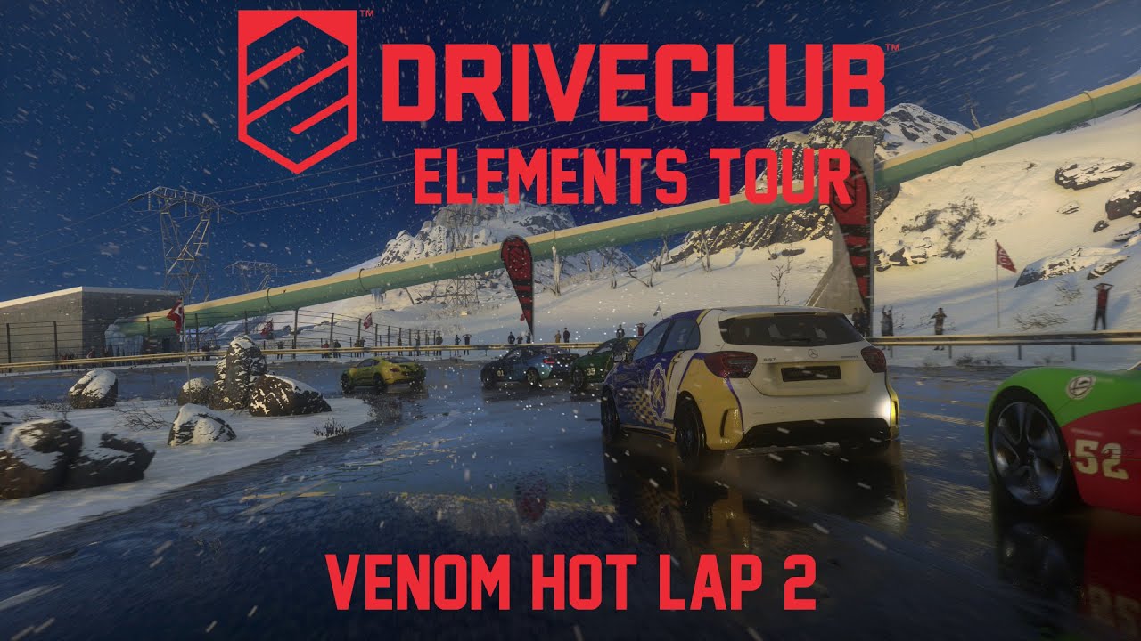 DriveClub Elements Tour Walkthrough | Venom Hot Lap 2 | All Stars