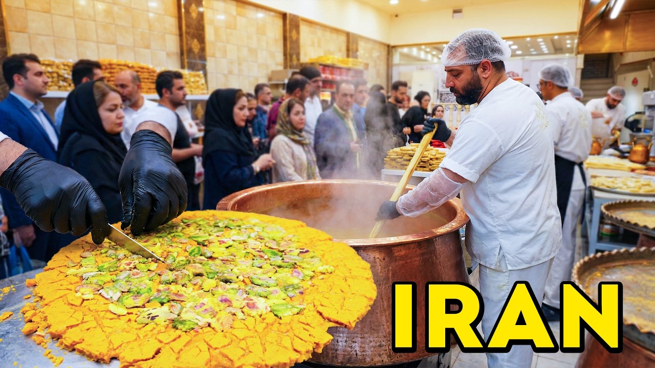 Traditional Saffron Brittle Crafted by Same Family for Four Generations! (Persian Sohan)