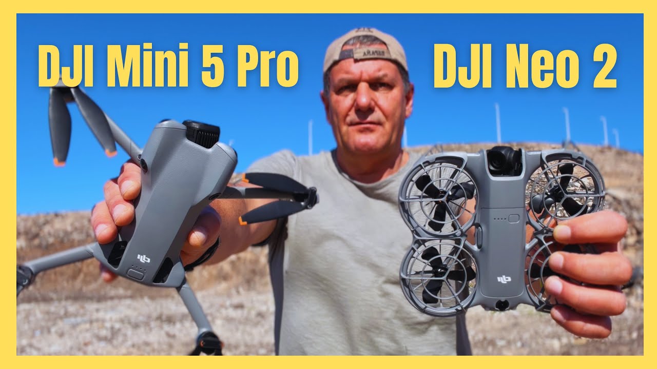 DJI Neo 2 besser als die DJI Mini 5 Pro? Fuerteventura Test!