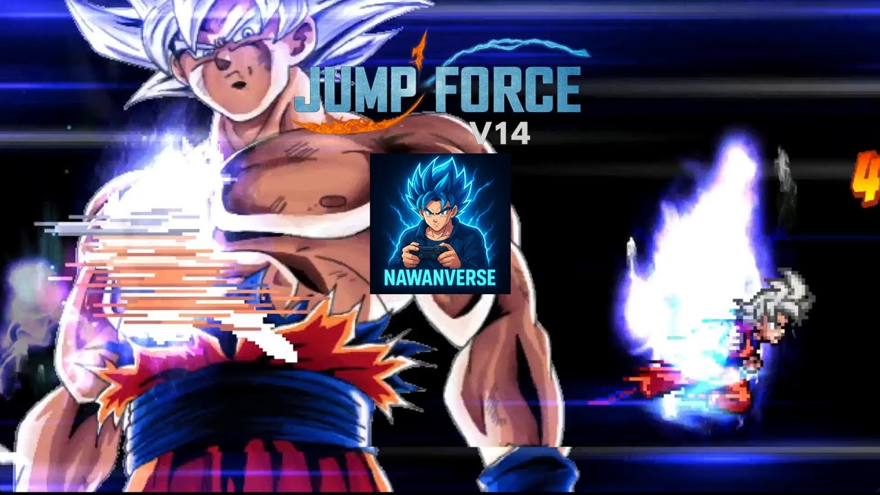 Jump Force Mugen V14 - Anime Battle Terheboh!! 🔥 Goku OP VS Goku MUI - Siapa Paling Kuat!?