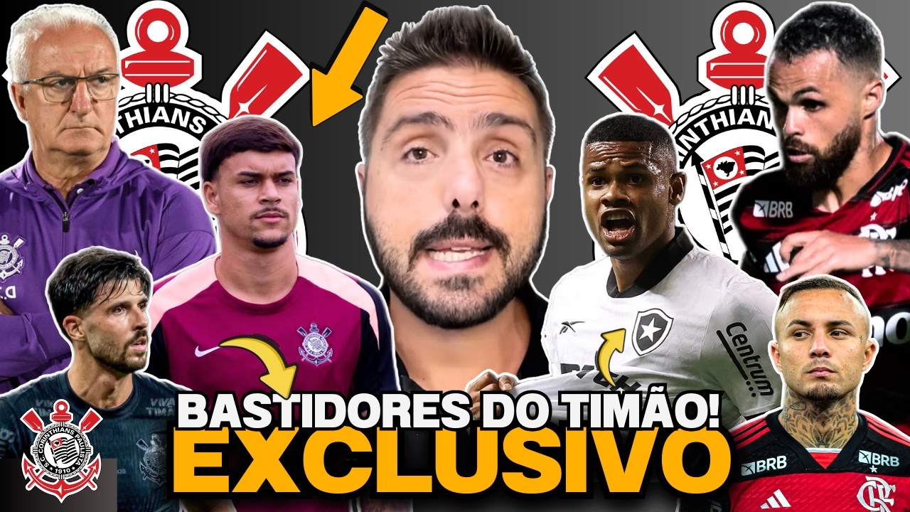 🚨AGORA🚨| DORIVAL QUER 6 REFORÇOS NO TIMÃO🚨| TCHOCA DE VOLTA?🚨| DORIVAL PODE CAIR?🚨| ALÍVIO NA FOLHA!