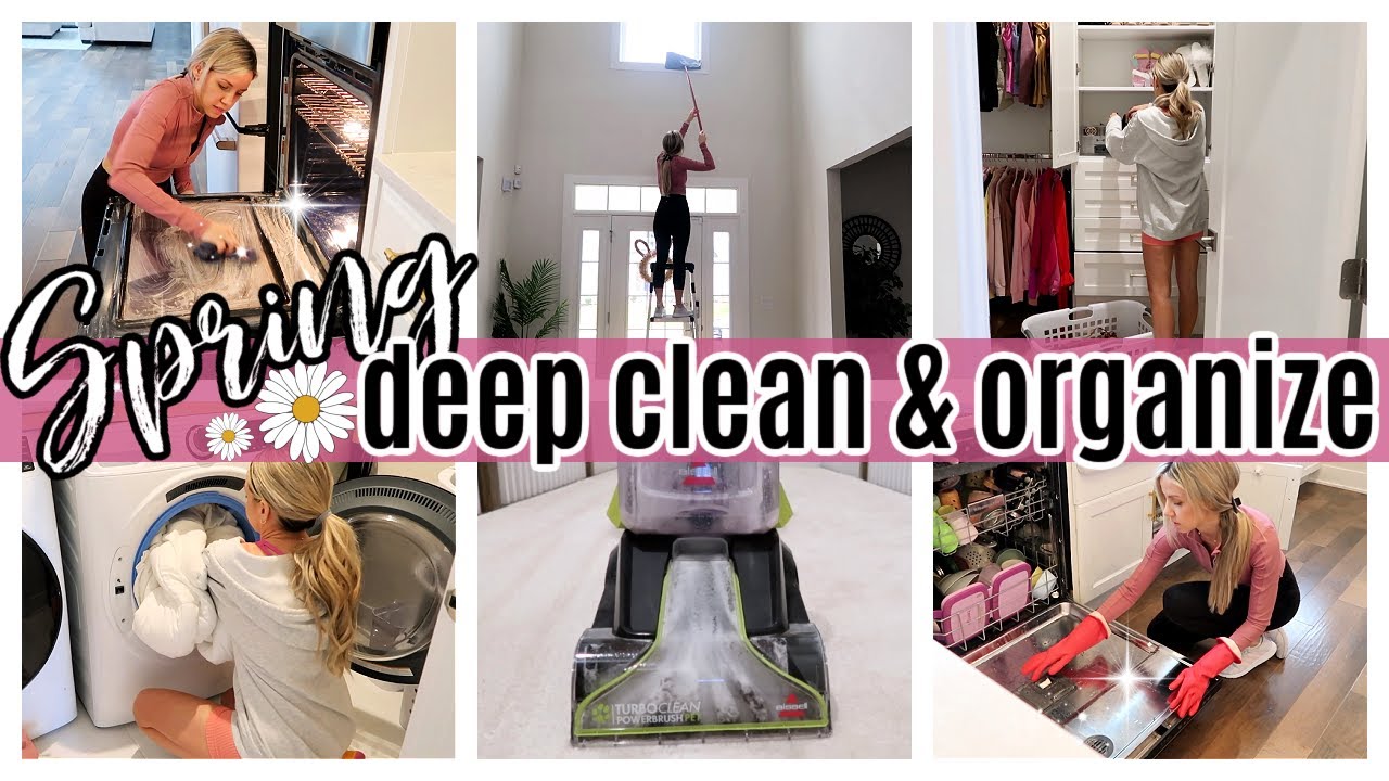 *NEW* SPRING CLEAN & ORGANIZE WITH ME TIFFANI BEASTON HOMEMAKING 2023 DEEP CLEANING MOTIVATION CWM🌸