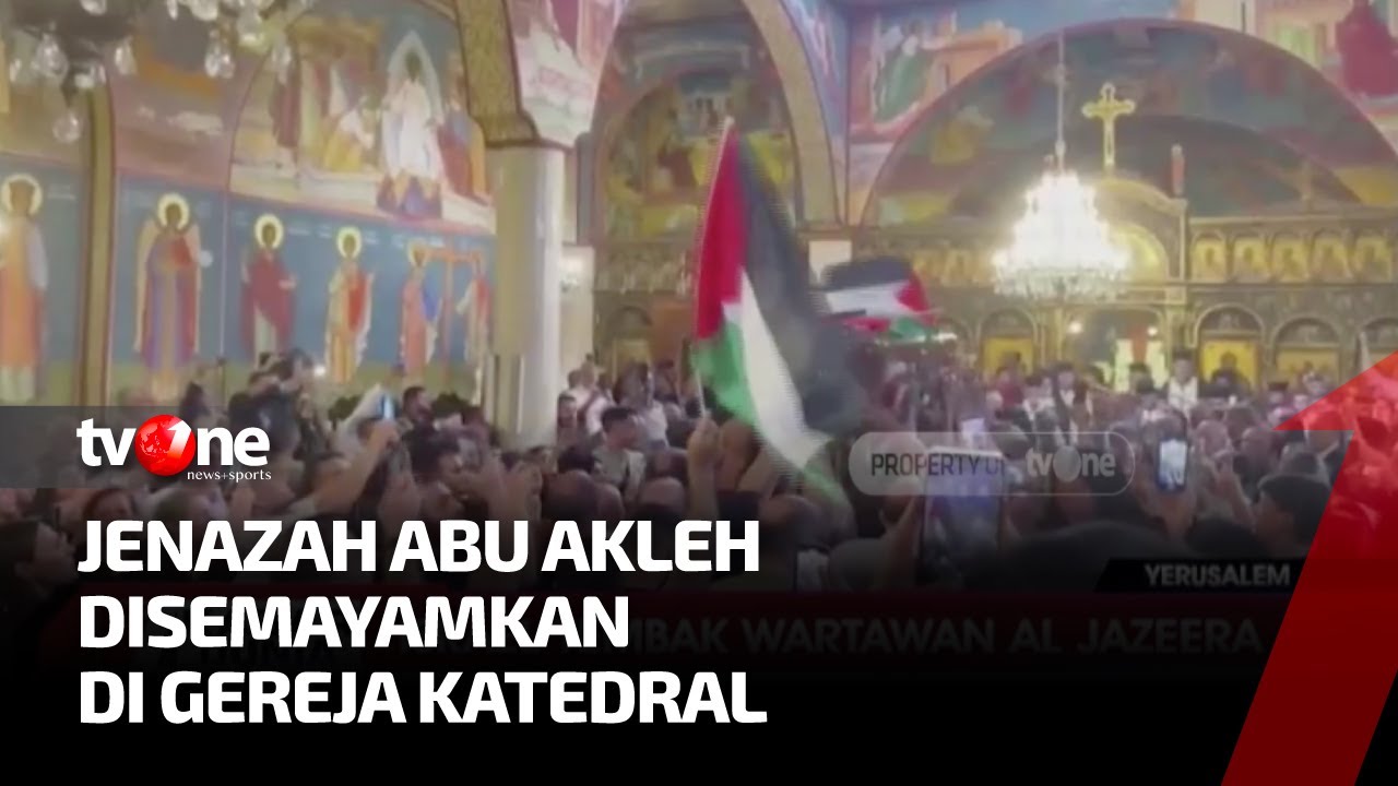 Ribuan Warga Palestina Iringi Jenazah Shireen Abu Akleh | Kabar Dunia tvOne