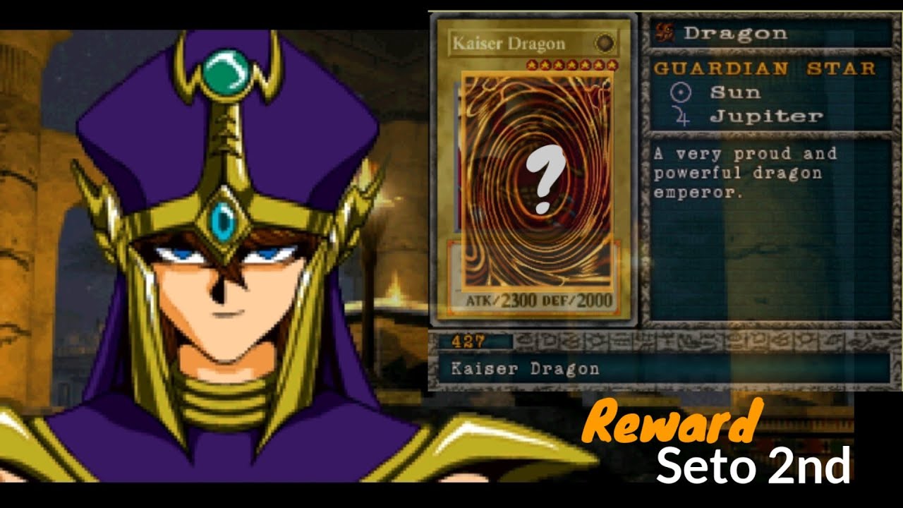 Yugioh Getting Kaiser Dragon from Seto 2nd Yu-Gi-Oh! Forbidden Memories PSone PSone
