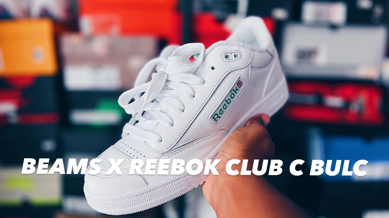 HAVE YOU SEEN THE BEAMS X REEBOK CLUB C BULC?