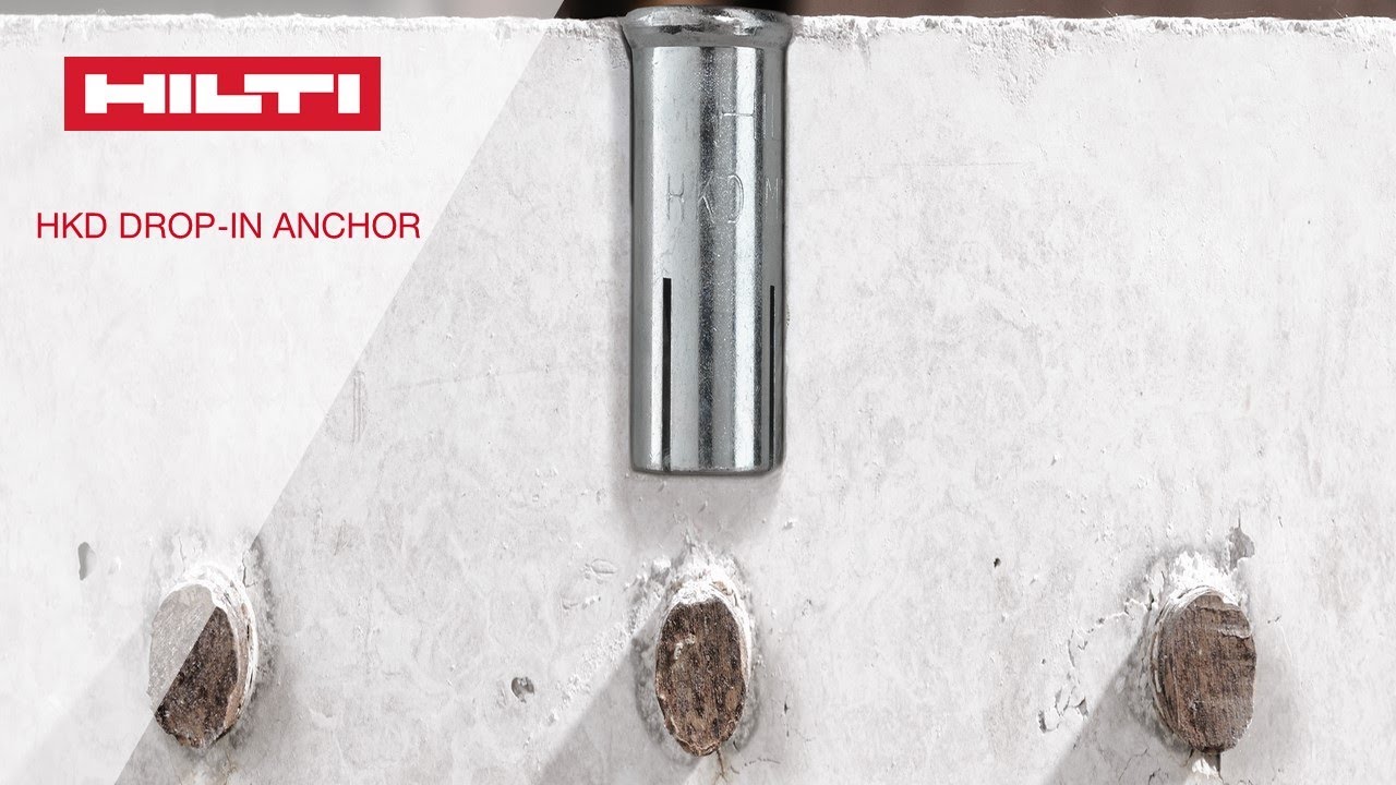 DEMONSTRATION of the New Tool Setting System with Hilti Drop in Anchor HKD