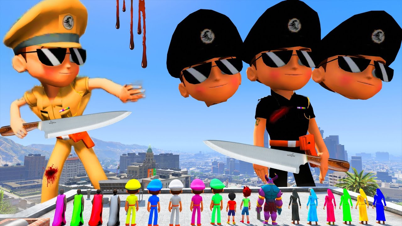 LITTLE SINGHAM WITH SHIVA KICKO SHINCHAN FOUND BIGGEST EVER KICKO IN GTA 5 #46