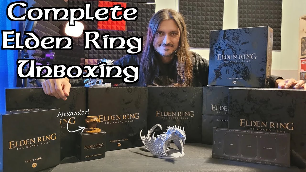 ELDEN RING The Board Game: ALL Unboxings, Honest Thoughts