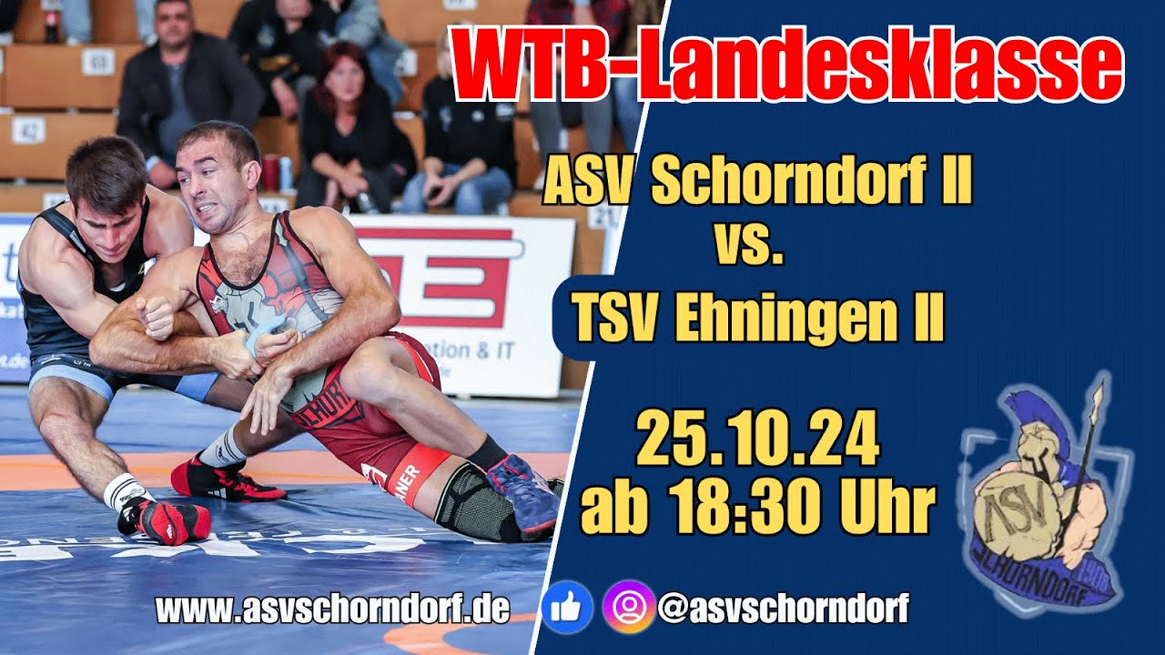2024-10-25 /  WRV-Landesklasse - ASV Schorndorf II  vs. TSV Ehningen II