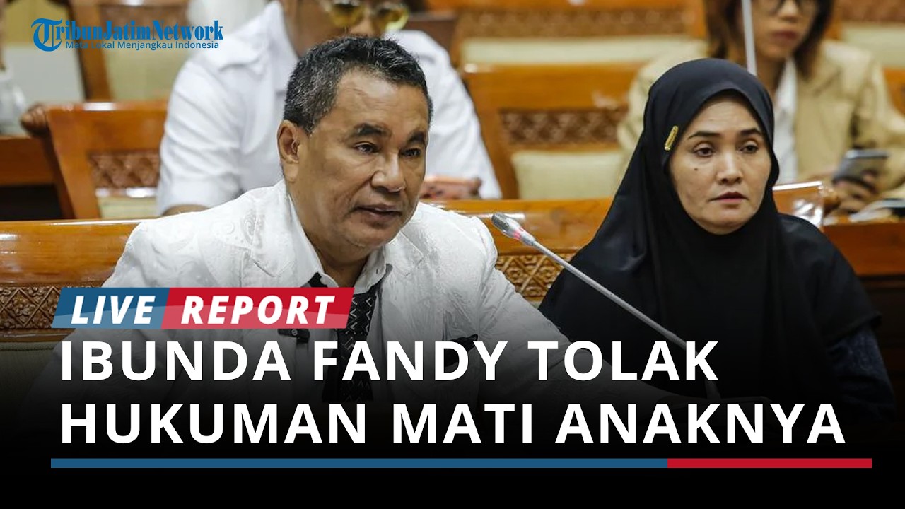Kesaksian Haru Ibunda Fandy ABK Kapal di RDPU Komisi III DPR RI, Memohon Penolakan Hukuman Mati