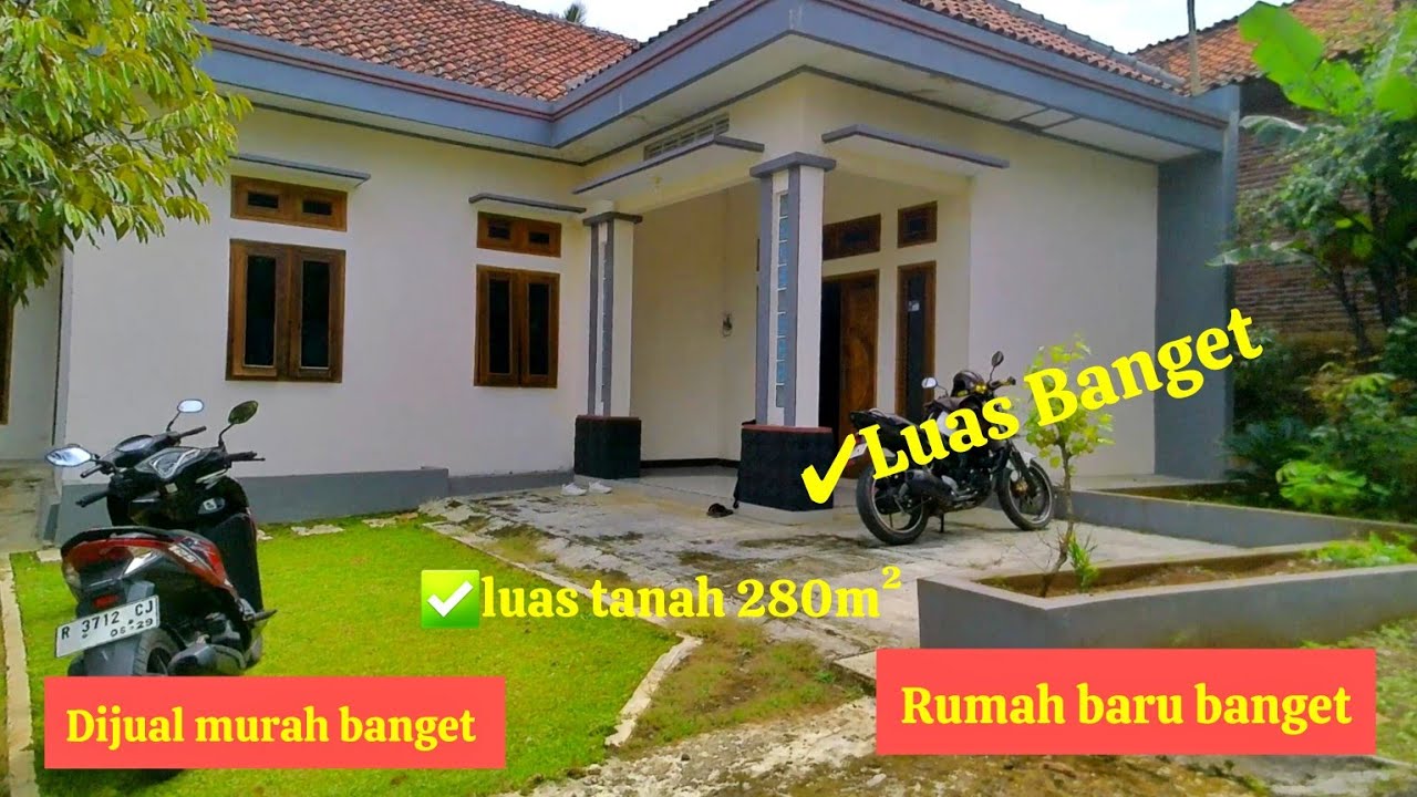 ❌ TERJUAL ❌ Rumah Murah Banget Ni Boss‼️Tanahnya Luas Bangunan Baru Banget Rekomended Banget