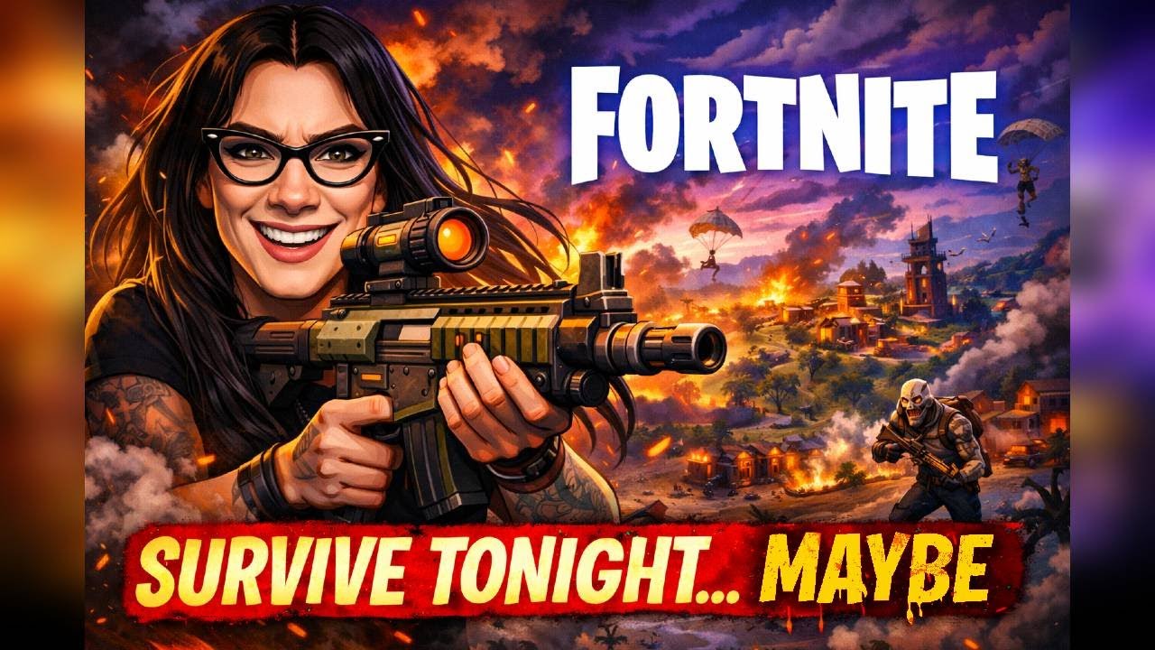 Final Girl Survives… Solo or Not | Fortnite Live
