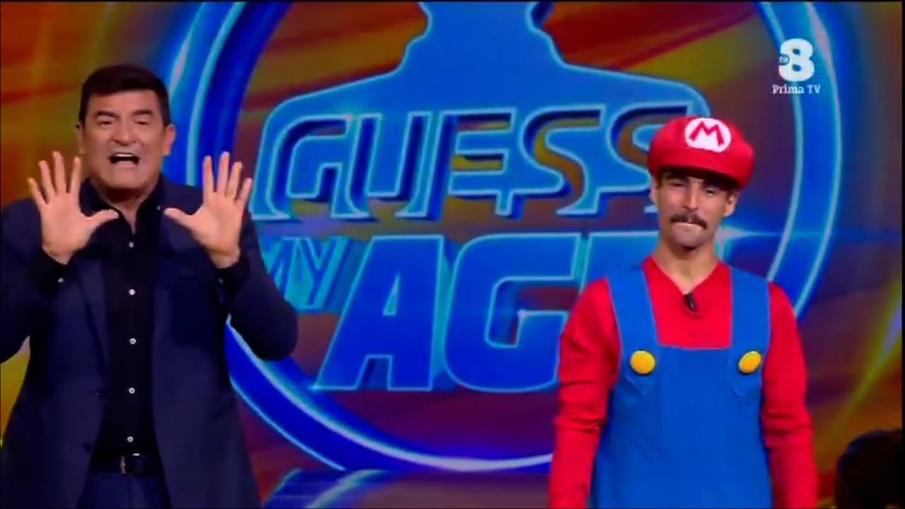 Guess my age 2021 Super Mario incontra Max Giusti