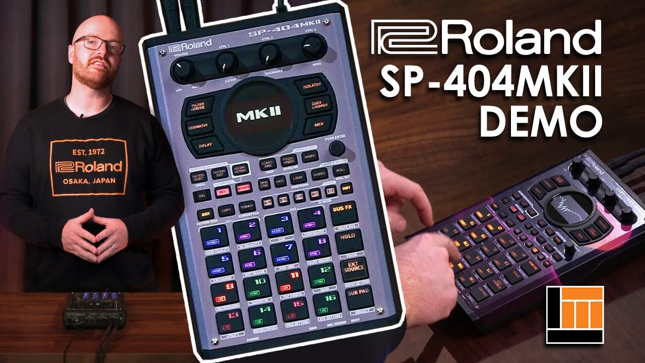 Roland SP-404MKII Sampler [In-Depth Demo]