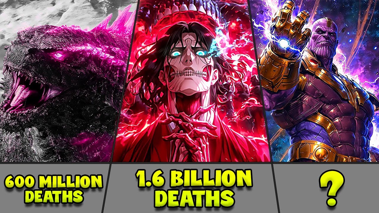 Every Character Responsible for the Most Deaths Explained | Anime NovaVibe