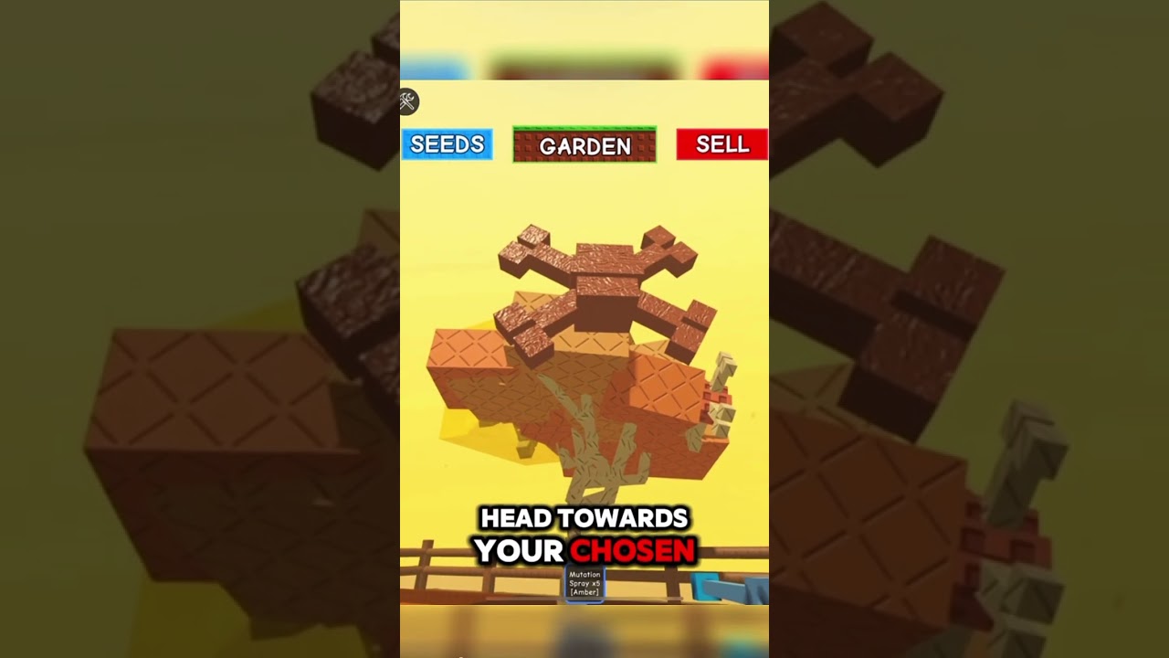 Secret Mutation🤫 #secret #mutation #amber #howto #growagarden #roblox #new #prehistoric #subscribe