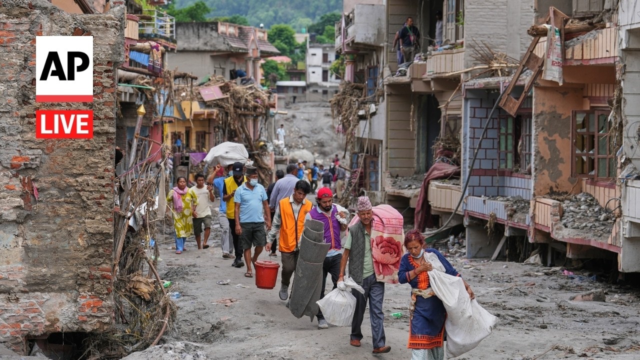 Live: View from Nepal after floods kill at least 900