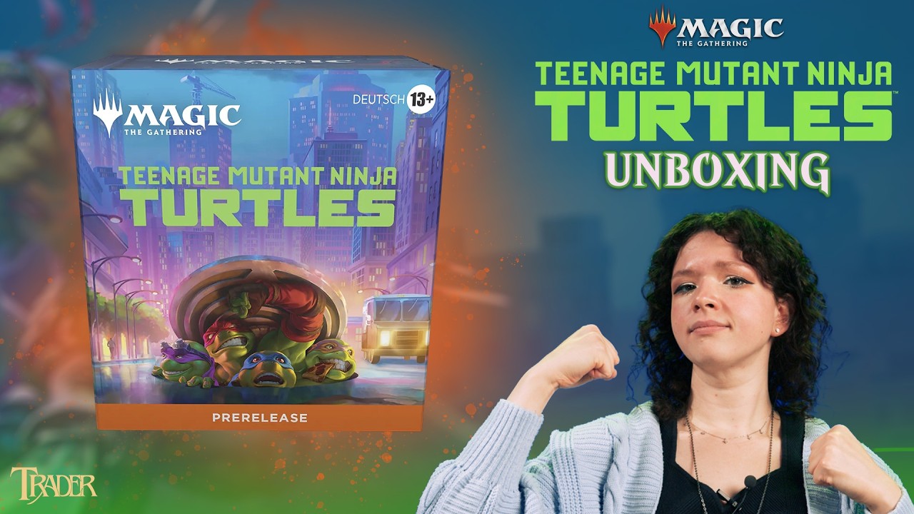 MTG TEENAGE MUTANT NINJA TURTLES Prerelease Pack Opening deutsch | Magic the Gathering Unboxing