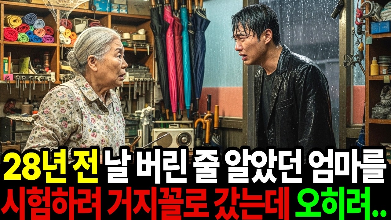 28년 전 날 버린 줄 알았던 엄마를 시험하려 거지꼴로 갔는데 오히려..ㅣ노후사연ㅣ반전사연ㅣ감동이야기ㅣ눈물주의ㅣ오디오북