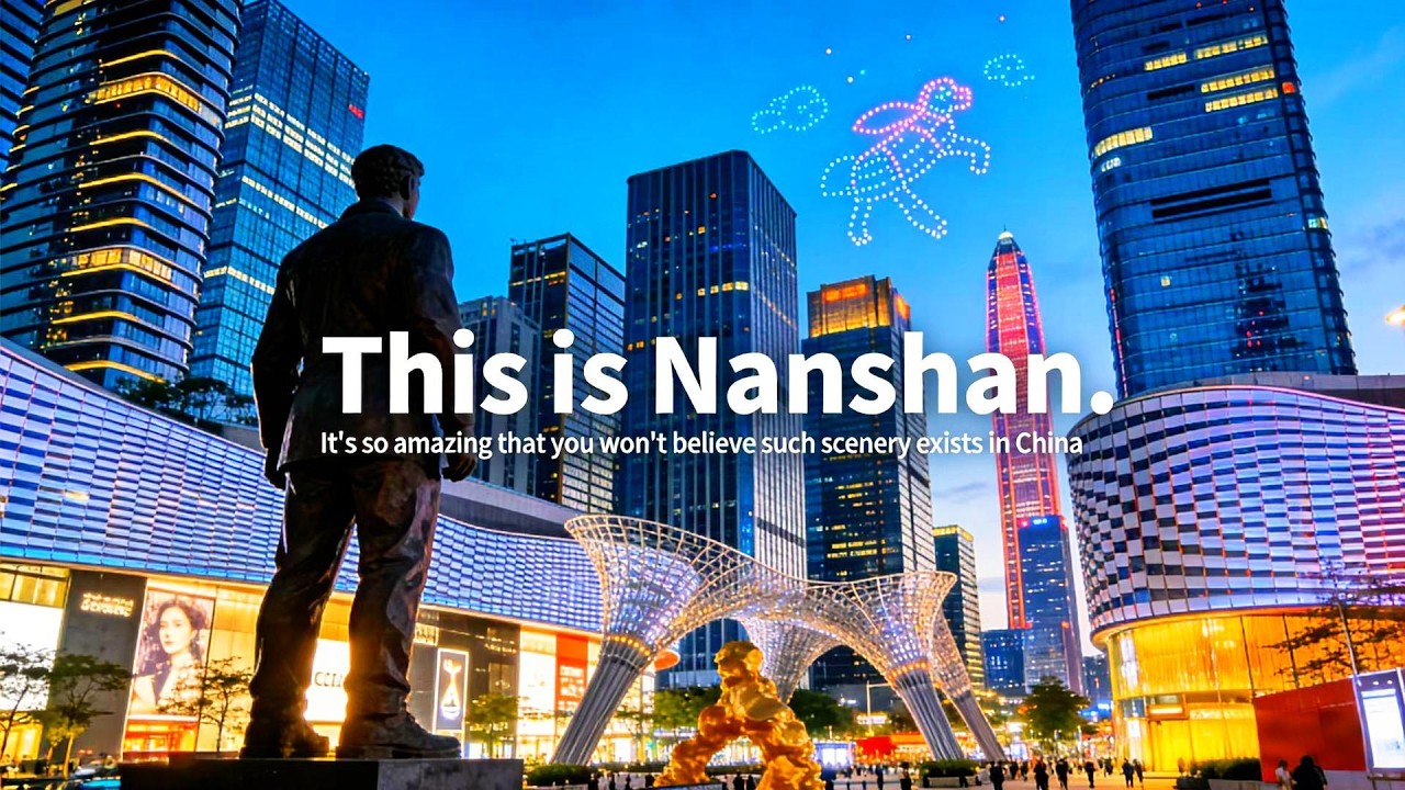 This is Nanshan District in Shenzhen  It's breatht