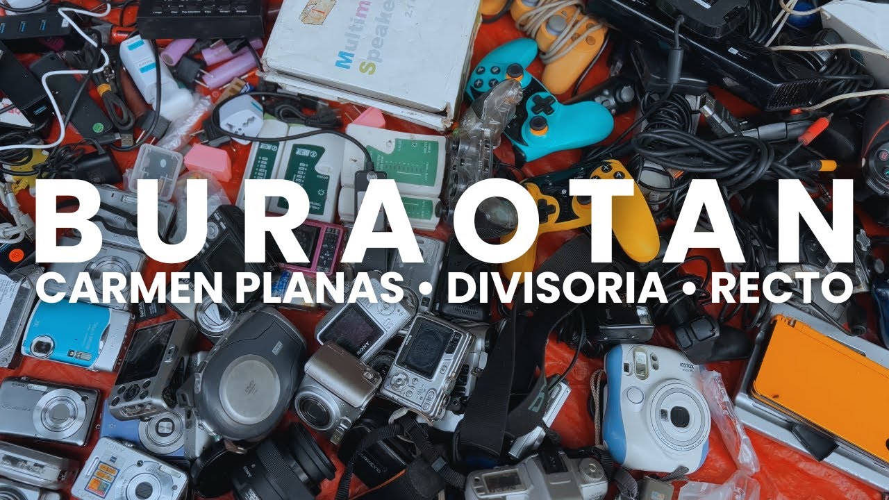 Buraotan sa Divisoria at T. Mapua St. | Bagong Latag na mga Vintage Camera at Rare Items