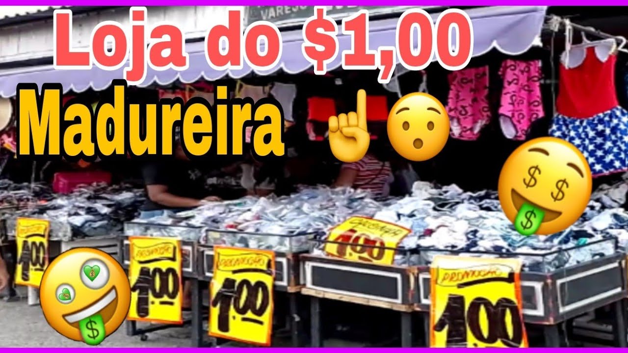 💰Loja do $1,00 em Madureira RJ|Muita Coisa|Vale a pena comprar e Revender 💸