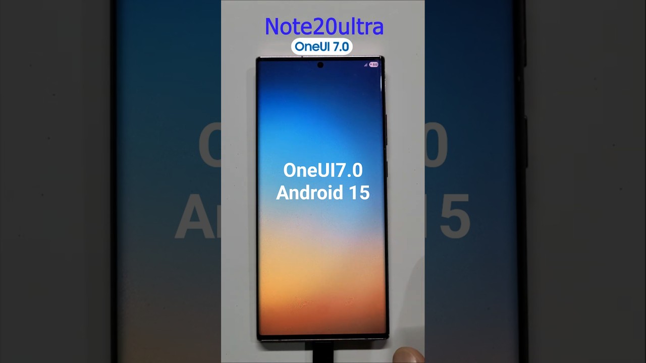 Note20ultra Stable OneUI7 ROM Port[Android15]