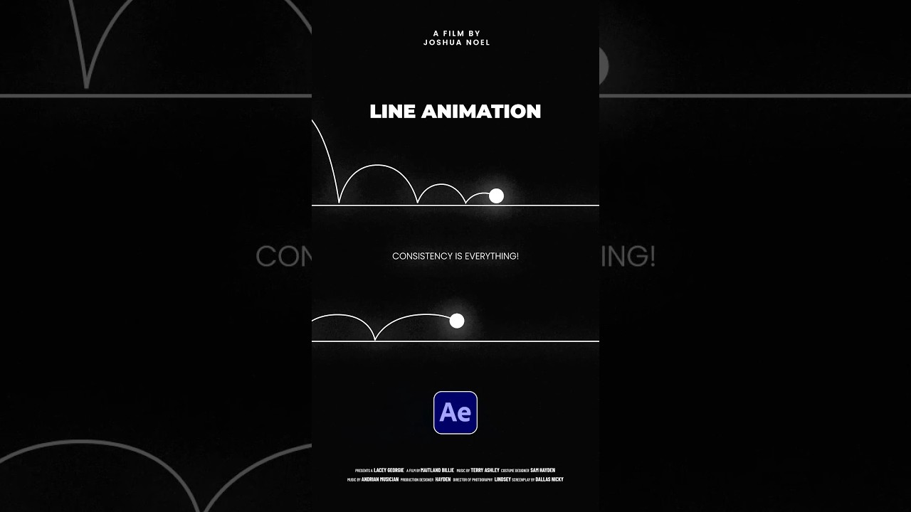 Создание вирусной анимированной линейной графики в After Effects