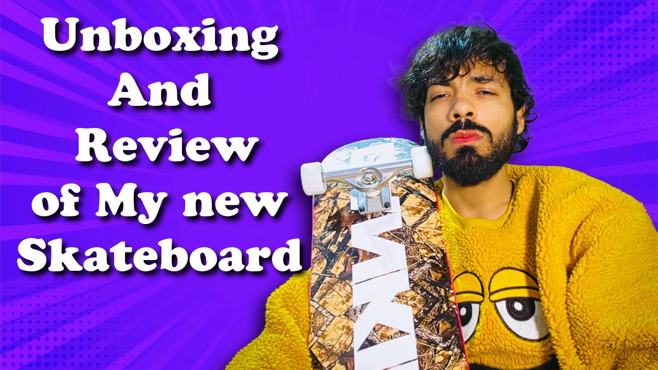 Unboxing & Reviewing My First Dankies Skateboard