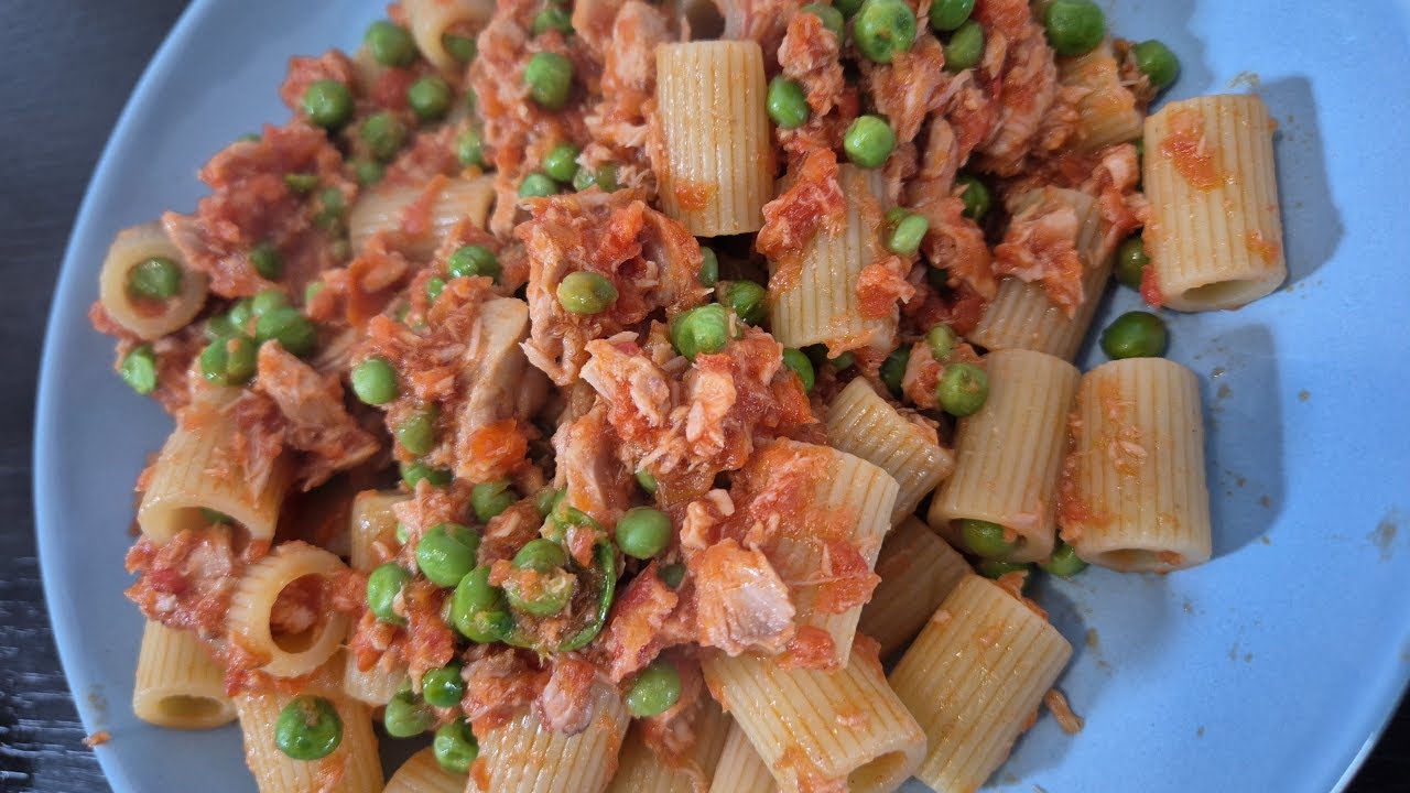 Pasta tonno e piselli