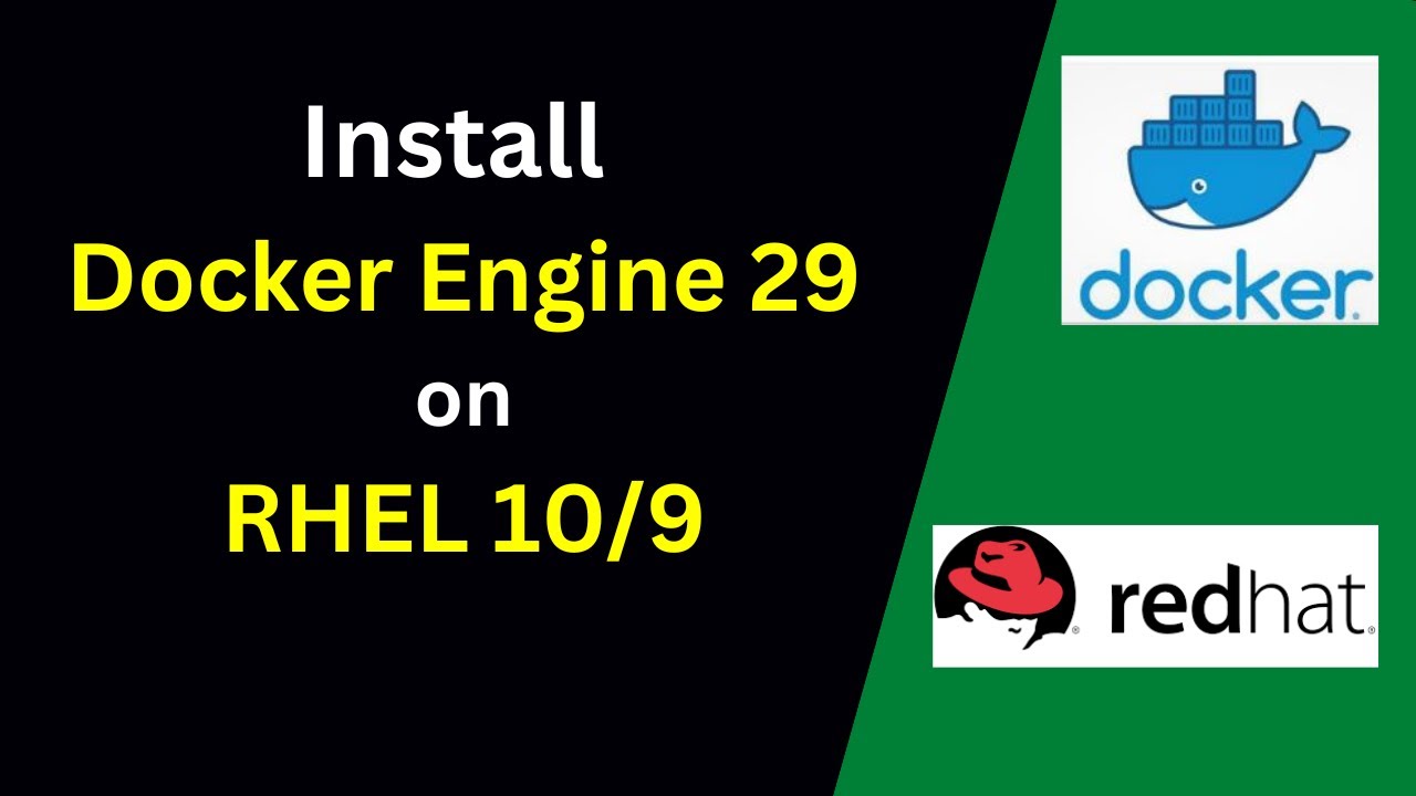 Как установить Docker Engine последней версии 29 на RHEL 10/9 Полное руководство по установке