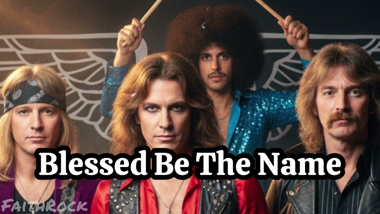 Blessed Be The Name | Christian 80s Rock Song | Faith-Driven Arena Rock Anthem