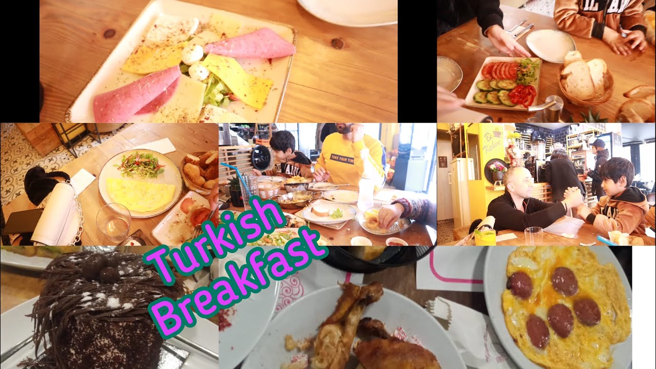 Traditional turkish breakfast in turkey