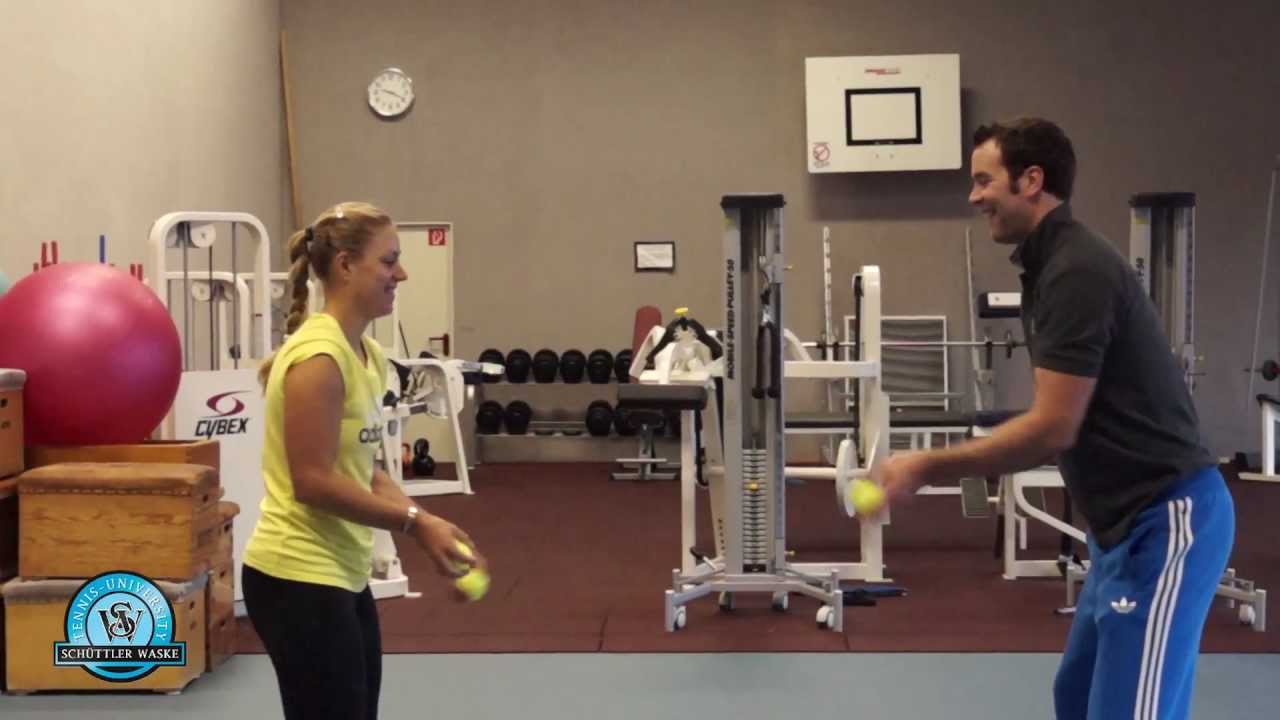 Angelique Kerber Indian Wells preparation @ Tennis-University