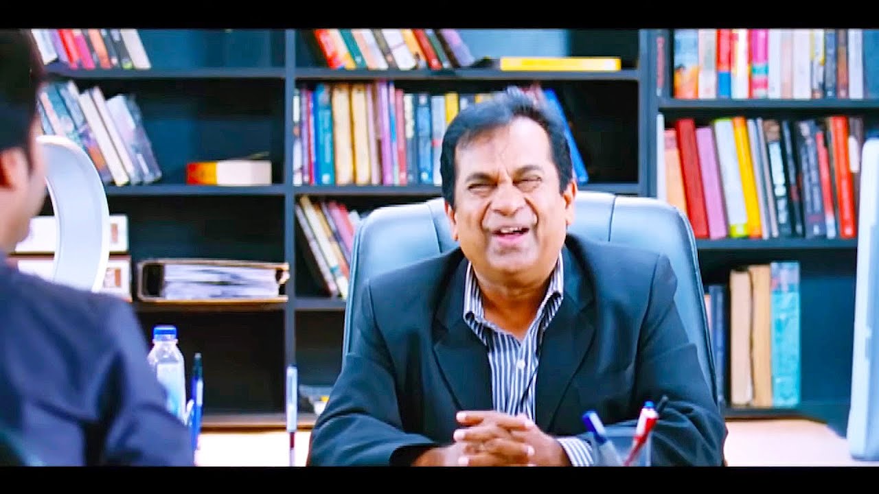 Brahmanandam Comedy scene - घाटे की कंपनी में ब्रह्मानंदम बना मालिक | Vaalu movie