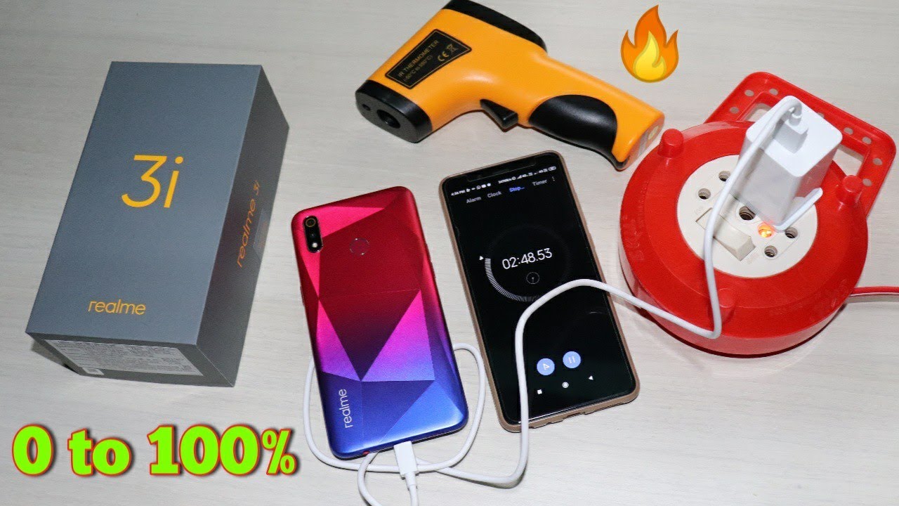 Realme 3i Charging Test & Heating test🔥🔥